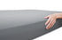 The Shrunks Natural Fibre Crib-Sized Water-Proof Fitted Sheet (2 Pack Crib/Toddler, Grey)