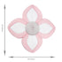 PandaEar Baby Bath Pad for Infant Newborn, Soft Flower Petals for Sink Bathtub Essentials (Pink)