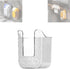 Lusebiy Kitchen Wipes Storage Box, 2024 New Non-Slip Flushable Wipes Holder for Bathroom