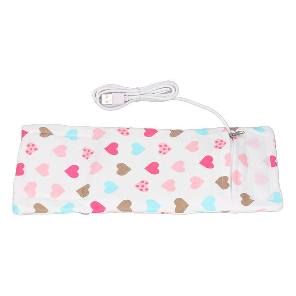 Fafeicy Travel Milk Heat Bag, Portable Car Travel Bottle Warmer, USB Milk Heat