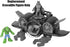 Replacement Part for Fisher-Price Imaginext DC Super-Friends Batsub Playset, Killer Crocodile Figure, Green with Blue