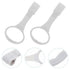 Totority 1 Pair Cot Playpen Items - Bed Crib Pull Rings Infant Stand Up Rings Safety Ring Child Accessories