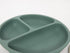 Lila & Jack's Baby Feeding Set, BPA Free, Food Grade Silicone Dinner Plate and Cutlery Set, Learn to Eat on Your Own, Set Includes Spork, Spoon, Bib and Plate (Green), (AT1747) by Lila & Jack