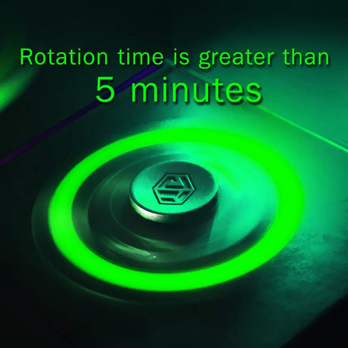 Fidget Spinners, Spinner Gifts for Adults and Kids, Stress Relief Toy, Metal Finger Hand Toy with Luminous Light