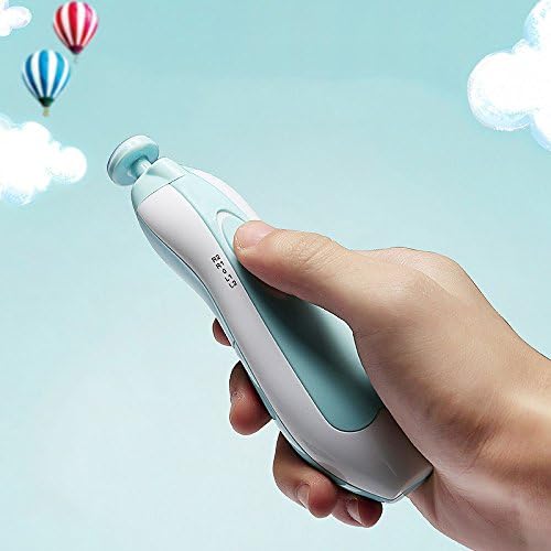 Leoie Battery Operated Baby Nail File Tools, Electric Safe Nail Clipper Trimmer Set