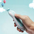 FairOnly Trimmer Set Baby Battery Electric Safe Nail Clipper Newborn Toddler Toes Fingernails Care Light Blue