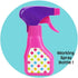 Boley Pretend Play Laundry Playset - 8-Piece Pink and Purple Toy Ironing Board Set with Realistic Lights & Sounds