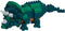 nanoblock - Dinosaurs - Triceratops Building Kit, Collection Series