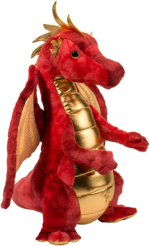 Eugene the Red Dragon Plush Toy - Soft and Huggable Stuffed Animal