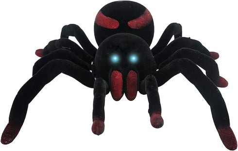 8 2 SPIDER01 LEXiBOOK, Realistic Remote Controlled Tarantula/Spider, Hairy Legs, mandibles, Light Effects in The Eyes