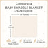 Pack 2 Cozy Set, 40x40 Inches Tummy Muslin Swaddle Blankets of Light Brown & Beige Neutral Baby Blankets, Muslin Baby