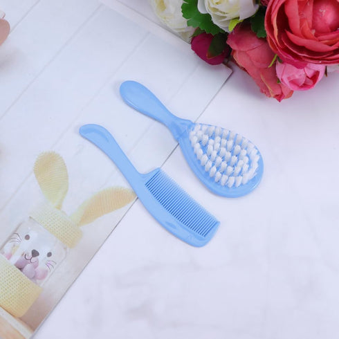 Set Toyvian Baby Brush and Comb for Newborns and Toddlers Anti-Static Massage Comb with Safe Rounded Teeth Promotes