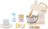 Wooden Mixer Set by New Classic Toys - Pretend Play Toy for Kids Cooking Simulation, Educational Toy for Preschool Age