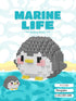Jollcnoia Penguins Cute Sea Animals Creature Building Toy Blocks Marine Life Mini Bricks Micro Building Toys