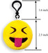 OHill 24 Pack Emoticon Plush Mini Pillows, Party Favor for Birthday Home Decoration