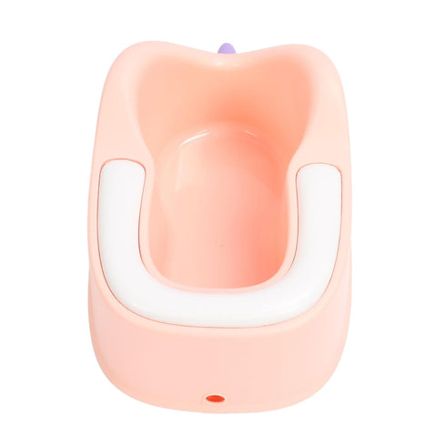 Focket Baby Wash Basin, MultiUse PVC Soft Seat Cushion Toddler Wash Basin, Camping Sink with Widened Thickened Base