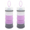 LADISO Baby Formula Dispenser, Portable Milk Powder Dispenser Container, Baby Feeding Travel Storage