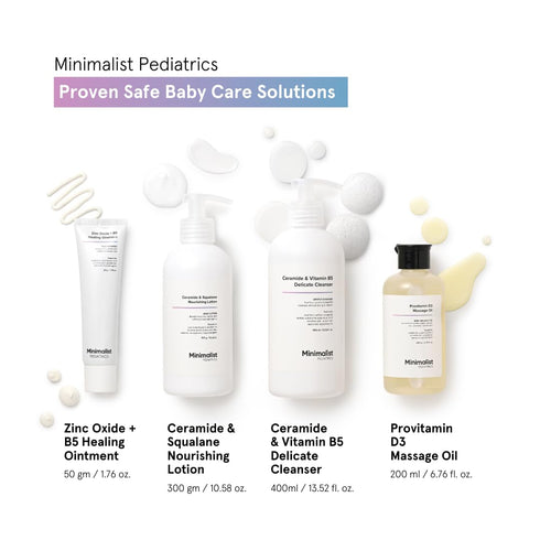 D3 Minimalist Baby Massage Oil with Provitamin