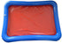 Topwon Inflatable Sand Tray - Portable Sand Box with Sand Molds - Random Color, 27.5x27.5