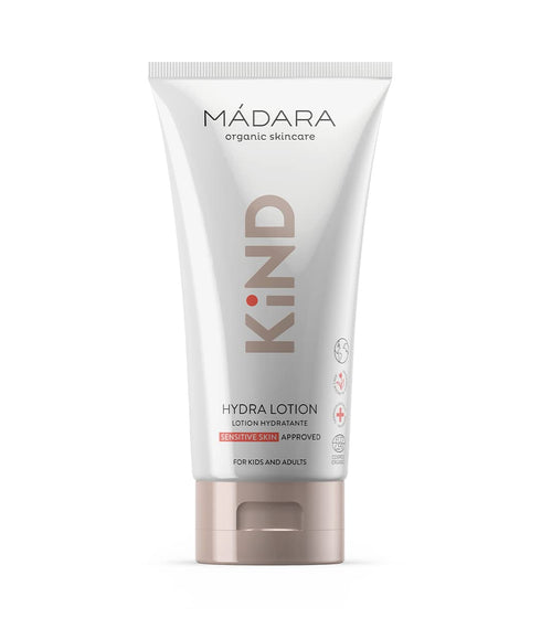 MÁDARA Organic Skincare KIND Hydra Body Lotion, 5.9oz - Organic Certified, Hydrates and Nourishes Sensitive Skin