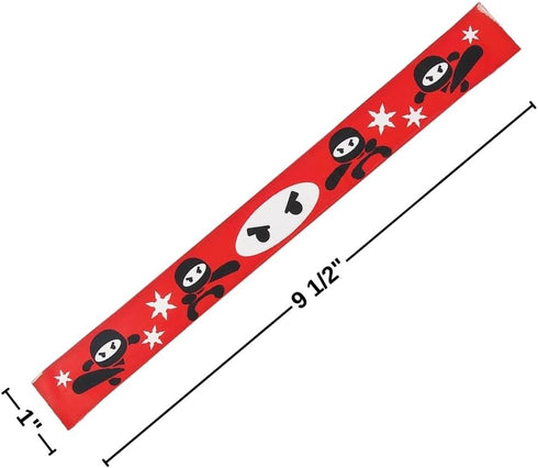 Fun Express Ninja Slap Bracelet - Jewelry - Slap Bracelets - 12 Pieces
