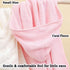 31.5"x31.5" 3 2PCS(White Baby Hooded Bath Towel Ultra Absorbent Soft Coral Fleece, for Newborn Infant Toddler Up