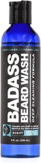 Badass Beard Care Beard Wash for Men, 8oz, Keeps Beard Fresh, Clean, and Hydrated