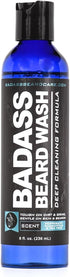 Badass Beard Care Beard Wash for Men, 8oz, Keeps Beard Fresh, Clean, and Hydrated