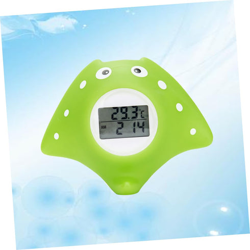 Swimming SHOWERORO Ray Shaped Water Thermometer Electric Bath Thermometer for Safety Cartoon Design with Temperature