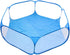LUOZZY Foldable Baby Playpen, Safe Fence with Anti-Slip Bases for Indoor Outdoor Use, 47 Inch