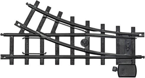 Lionel Ready-to-Play Left & Right-Hand Interchange Model Train Track Pack Black 2-Rail