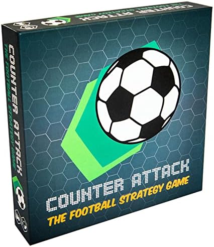 Giga Mech Games Counter Attack - Matchday Simulation Game for 1-2 Players Capturing the Thrills of Football