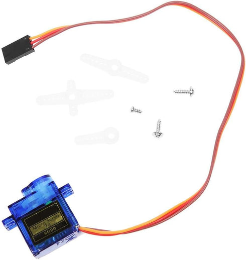 FTVOGUE Robot Arm Kit, 4 DOF DIY Wood Robot Arm SG90 Servo for Raspberry Pi SNAM1500