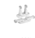 GoLcs 4-Pack 3M (4 pack) Improved Childproof Door Lever Lock Prevents Toddlers From Opening Doors. Durable ABS