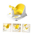 Setup Bath Seat Antislip Bathtub Chair for Newborns Safe Stable Support Construction Easy Bathing Aid