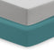 Baby Crib Sheets (2-Pack) for Boys Girls, Soft Fitted Sheets for Standard