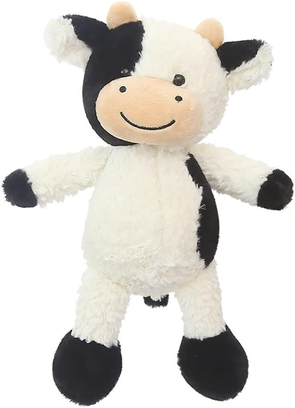 Cute Cuddle Cow Plush, 11.8" Small Cow Stuffed Animal, Party Decor Gifts for Kids