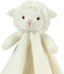 CREVENT Cozy Plush Baby Security Blanket Loveys for Baby Girls Boys, Minky Front and Back with Animal Face (Ivory Sheep)