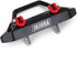 INJORA RC Front Bumper, 1/24 Metal Bumper with Lights for SCX24 Wrangler Gladiator