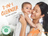 2-in-1 Babo Botanicals Sensitive Baby Fragrance-Free Shampoo & Wash - Shea Butter, Calendula & Aloe Vera - EWG Verified