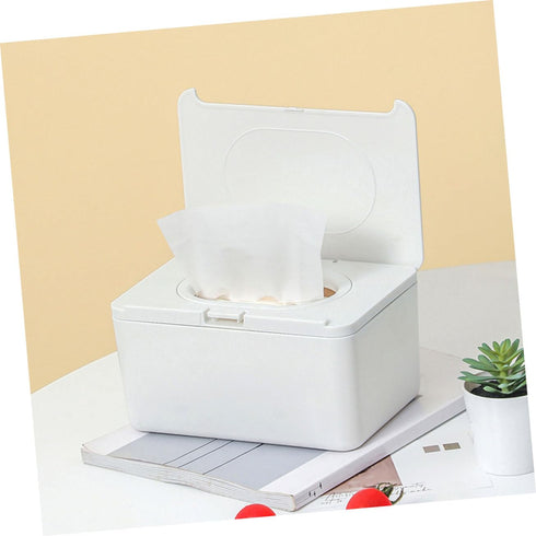Generic 2pcs Portable Wipes Holder for Adult Durable Wet Wipes Dispenser Versatile Storage Container for Bathroom