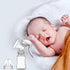 Generic (150ml) Manual Breast Pump with Adjustable Suction - BPA-Free Silicone Hand Pump for Breastfeeding Mothers