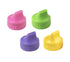 Sipping Spout Assorted Water Bottles, 4 Count (Pack of 1), Color May Vary