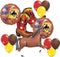 Wild West Cowboy Boots Balloons Decor Horse Party Supplies