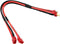 2pcs T-Plug Dean's M to T-Plug FM Adapter 12inch Extension Wire for RC Battery