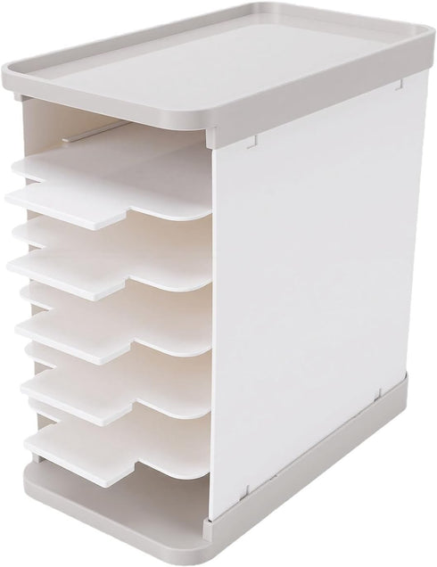Zerodis Milk Bags Freezer Organizer Breastmilk Containers Layer Detachable Vertical Milk Bag Storage Tower Freeze