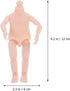 Moveable Jointed Doll 6pcs Body - Nude Naked Soldier Ken Male Dolls for Artist Drawing & DIY Doll Accessory