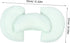 Healifty Multi-Functional Cooling Pregnancy Waist Pillow for Side Sleeping Soft Maternity Support Cushion Detachable