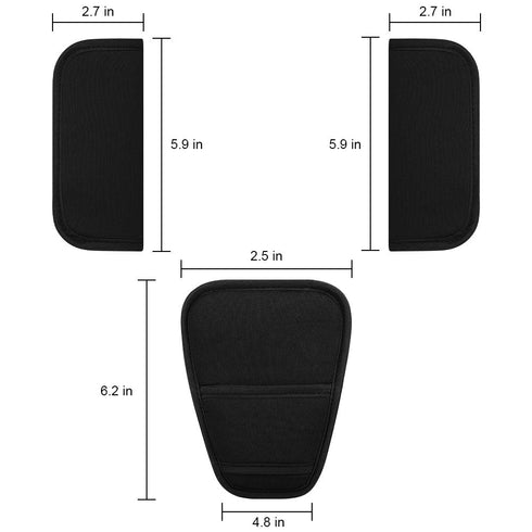 Accmor Car Seat Straps Shoulder Pads - Stroller Belt Covers for Baby Kids, Car Seat Strap Covers
