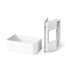 Diaper Wipes Dispenser Baby Wipes Case, Baby Wipe Holder Keeps Wipes Fresh, Perfect Look Wipe Container with Sealing